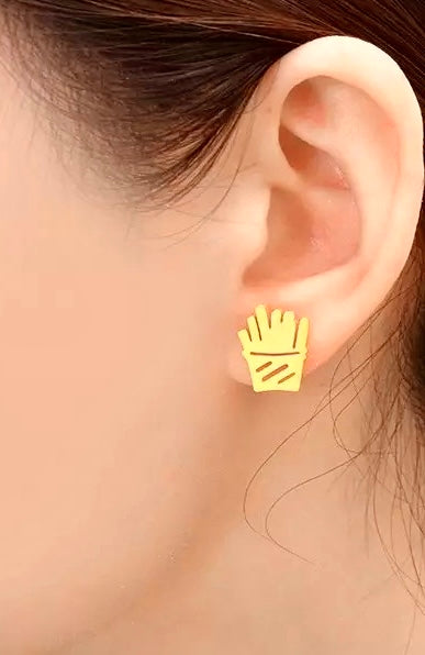 BURGER & FRIES EARRINGS