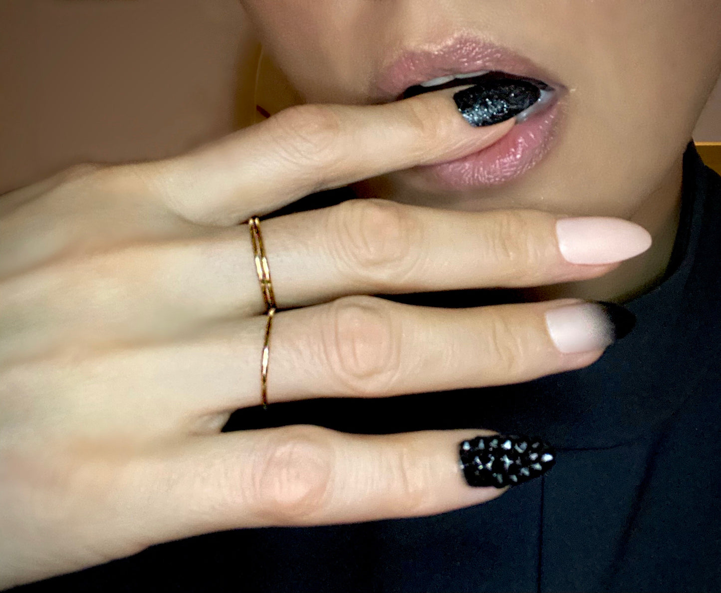 Round Wire Stackable Rings