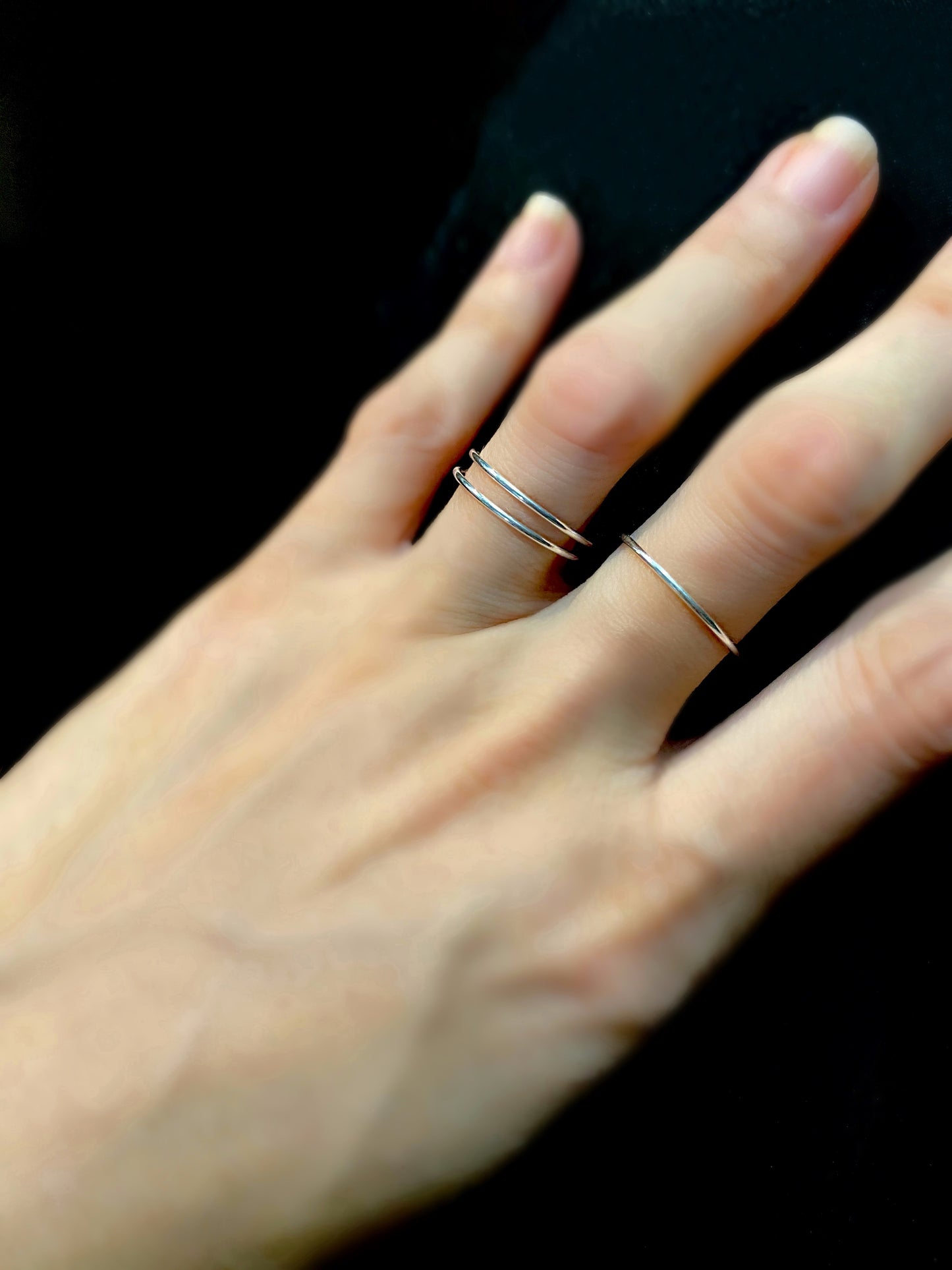 Round Wire Stackable Rings