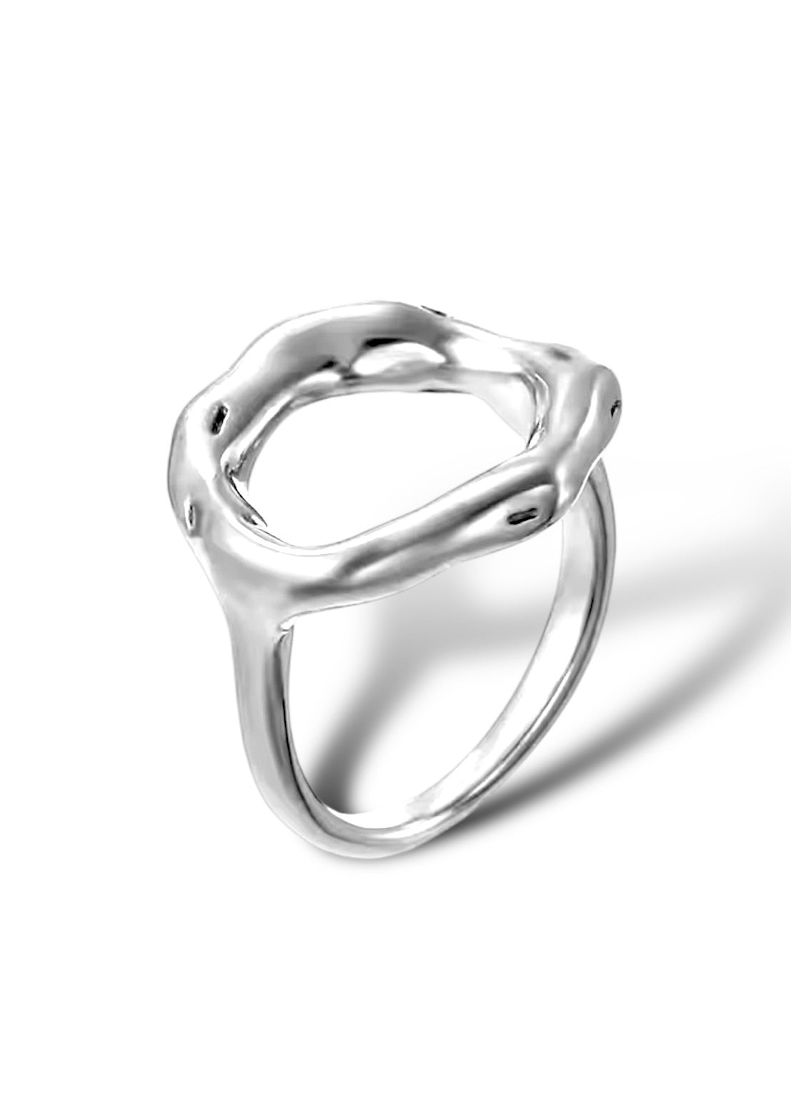 Abrazo Ring White Gold